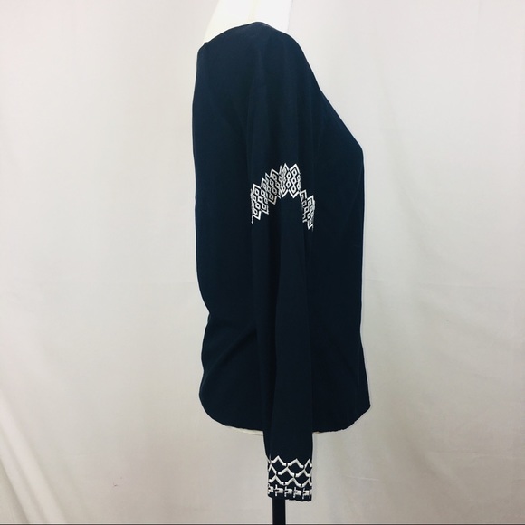 J Roberts Texas Boutique boho style Tunic - Size S - Picture 3 of 5